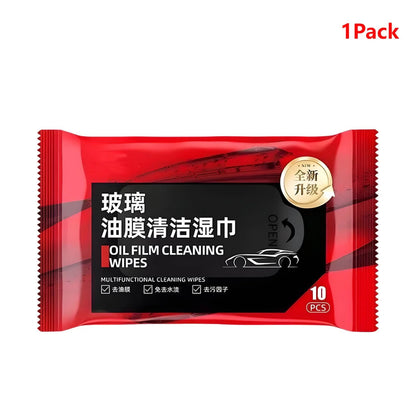 Windshield Oil Film Cleaner Wipes