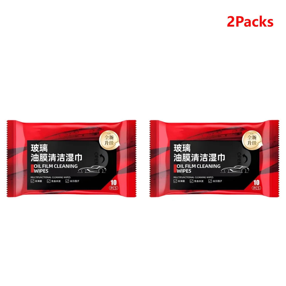 Windshield Oil Film Cleaner Wipes