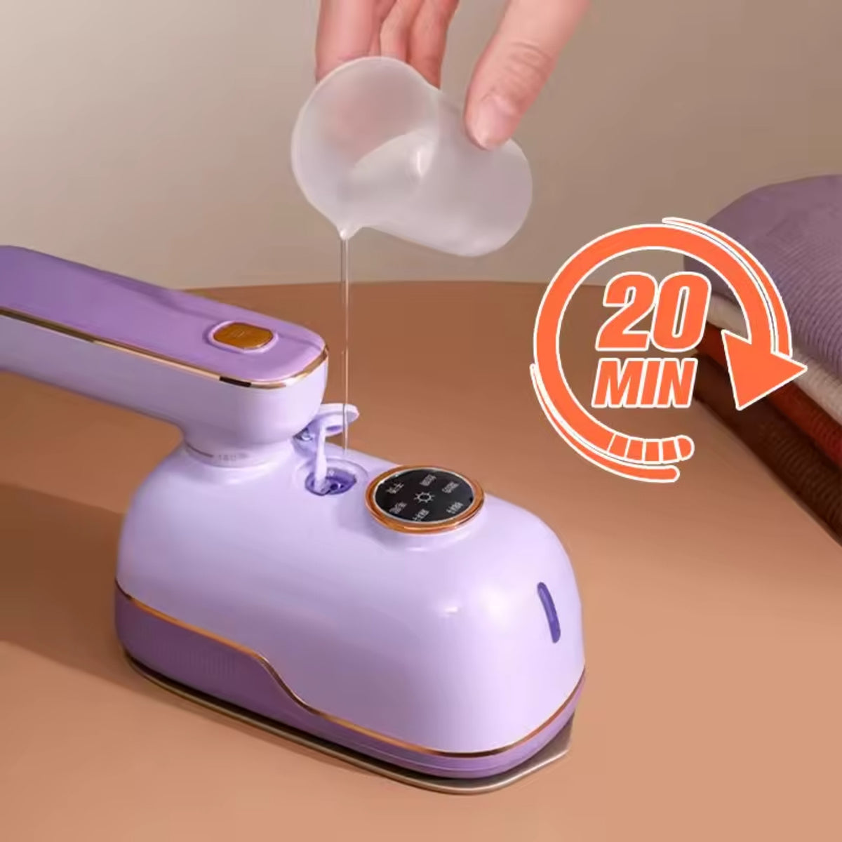 Mini Travel Dolphin Handheld Steamer