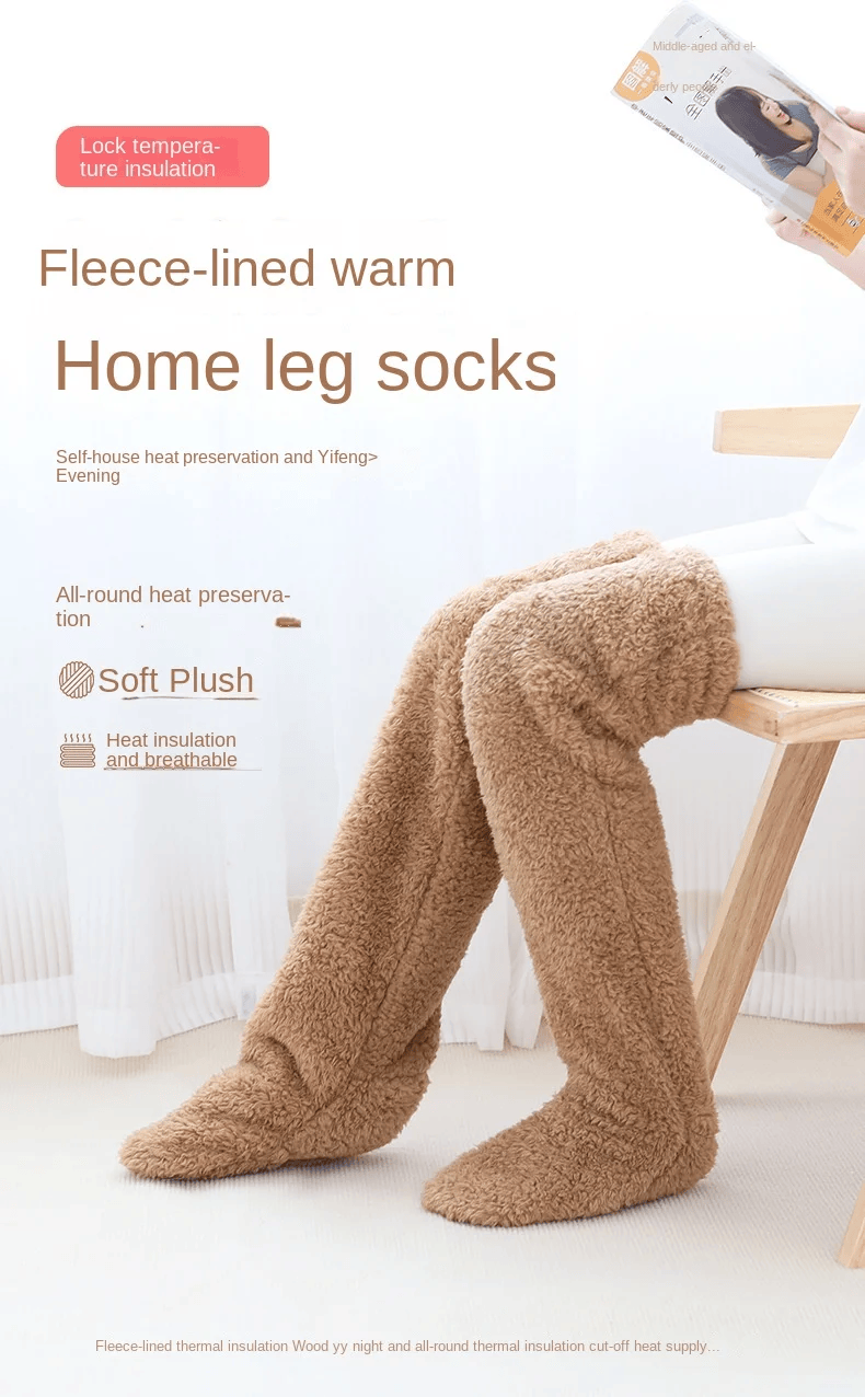 Fluffy Winter Leg Warmers