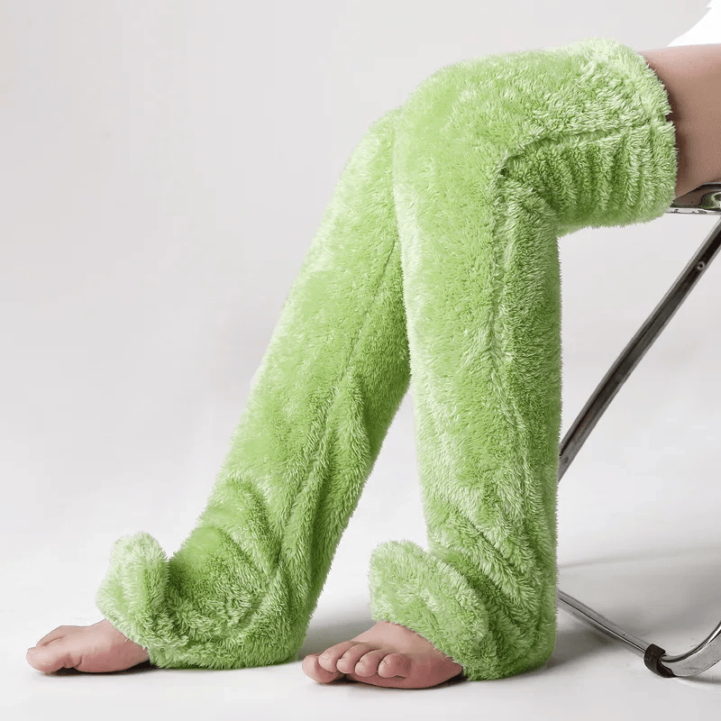Fluffy Winter Leg Warmers