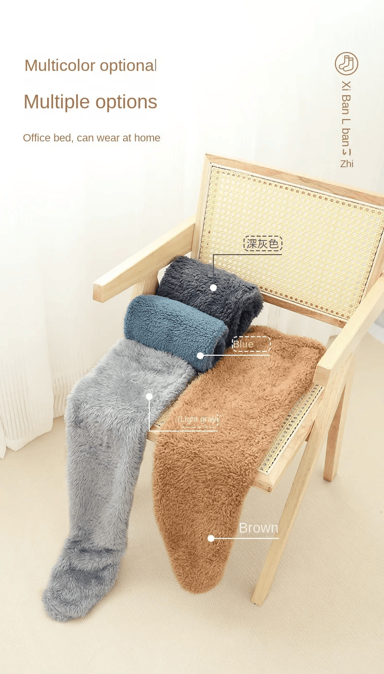 Fluffy Winter Leg Warmers