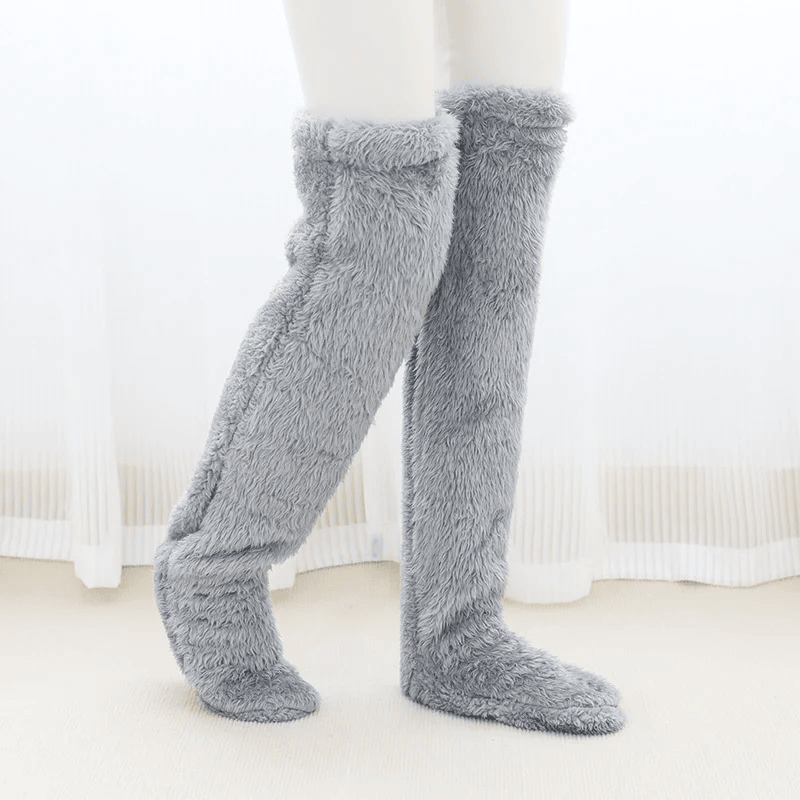 Fluffy Winter Leg Warmers