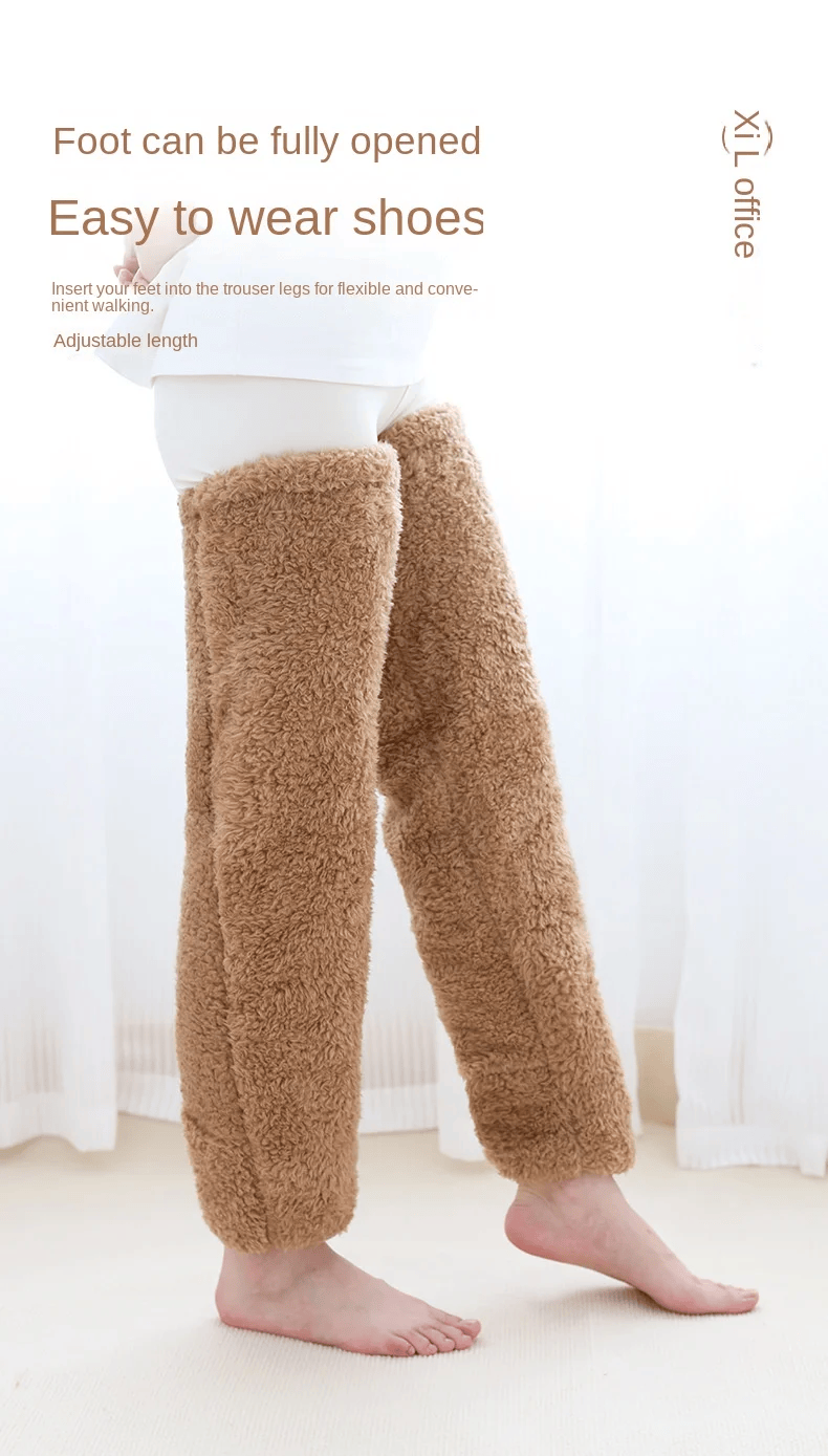 Fluffy Winter Leg Warmers