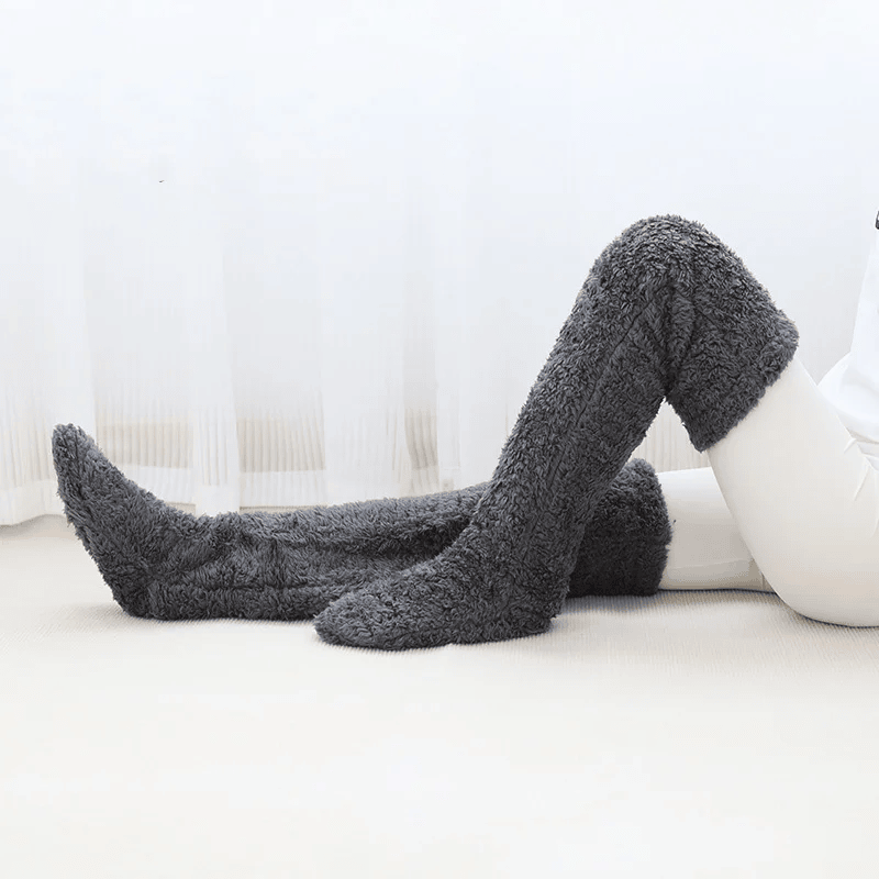 Fluffy Winter Leg Warmers