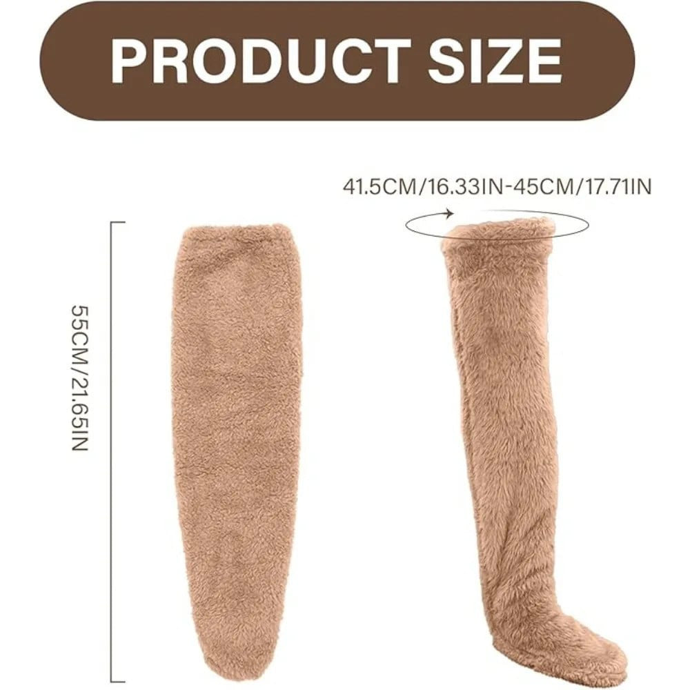 Fluffy Winter Leg Warmers