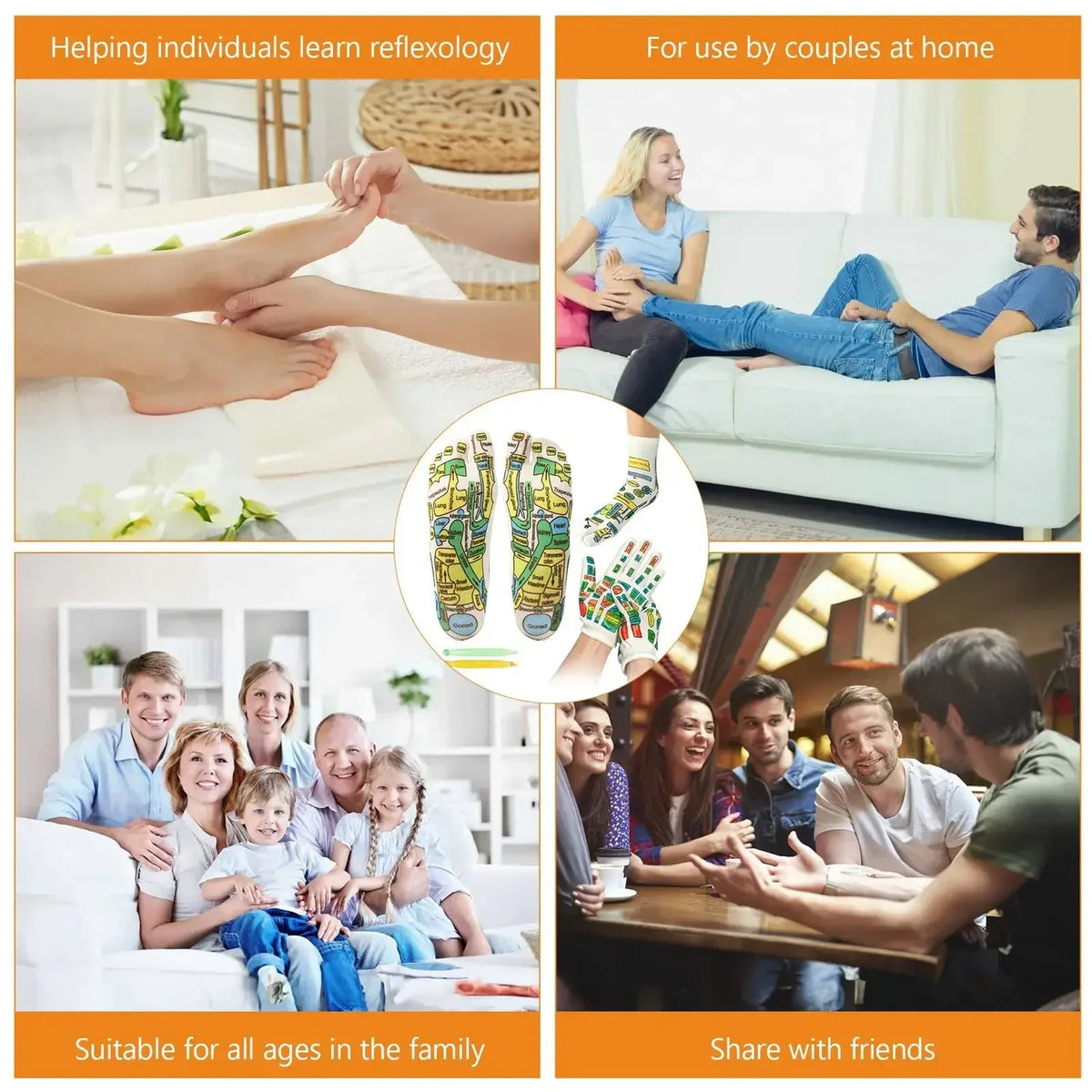 Reflexology Massage Gloves & Socks