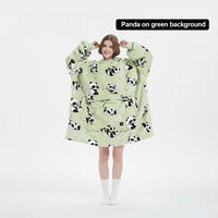 Panda on green