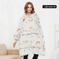 Large Size USB Electric Heated Wearable Blanket Hoodie