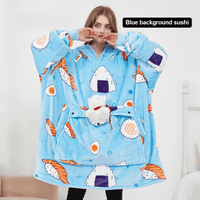 Blue bottom sushi