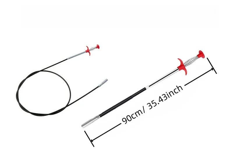 Spring Drain Cleaning Tool – Pipe & Sewer Unclogging Snake