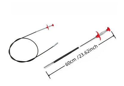 Spring Drain Cleaning Tool – Pipe & Sewer Unclogging Snake