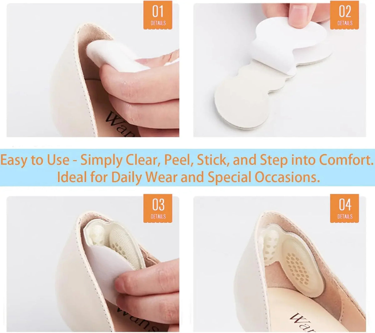 Heel Pads for Shoes Grips