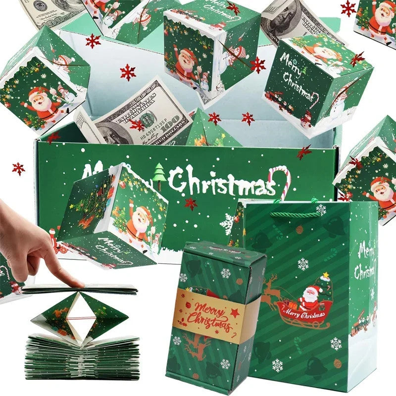 Creative Christmas Gift Box DIY Folding Paper