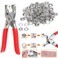 400pcs Metal Snap Button & Pliers Set