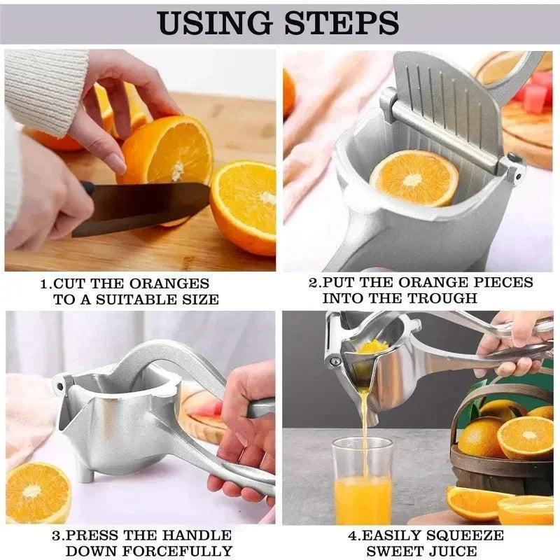 Stainless Steel Fruits Juicer Squeezer