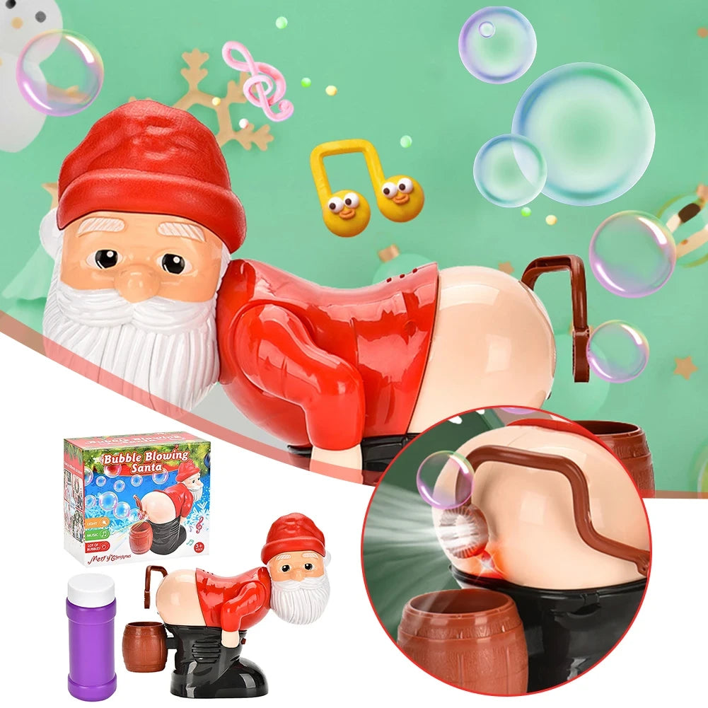 Christmas Santa Claus Bubble Machine