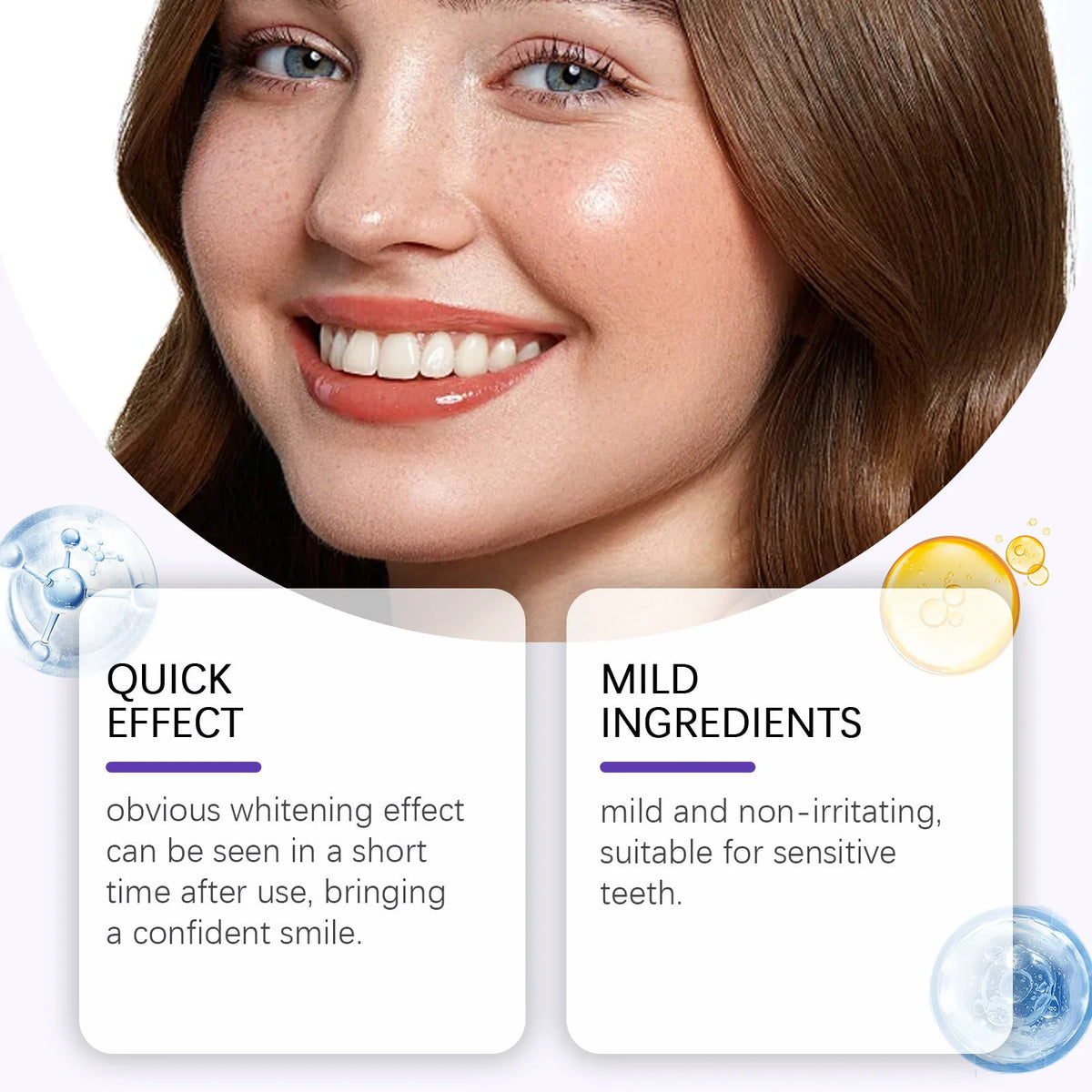 Purple Teeth Whitening Strips