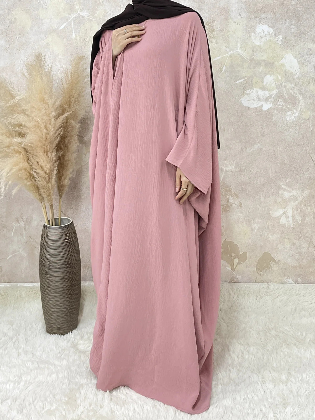 Butterfly Batwing Kaftan Dress