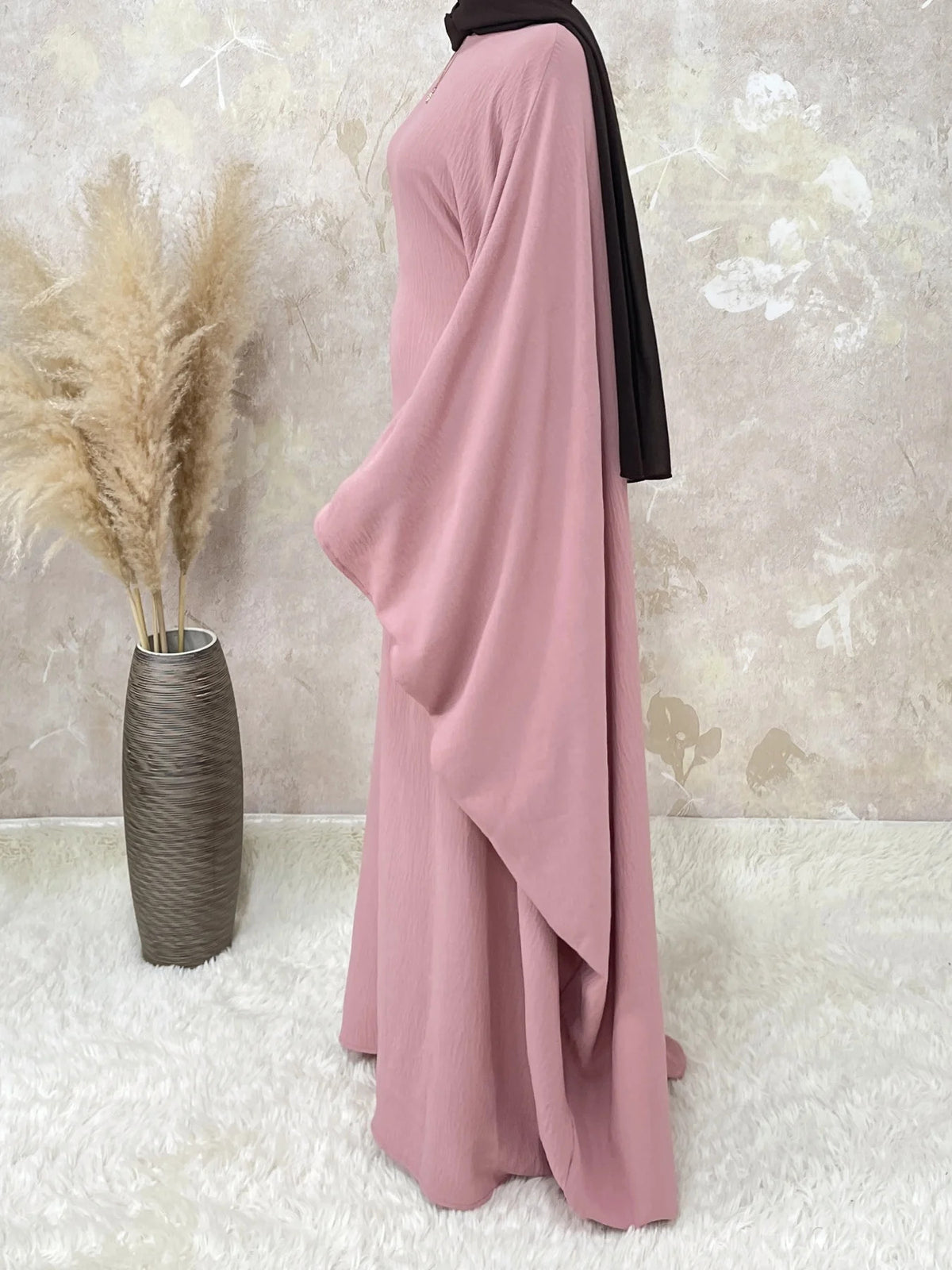 Butterfly Batwing Kaftan Dress