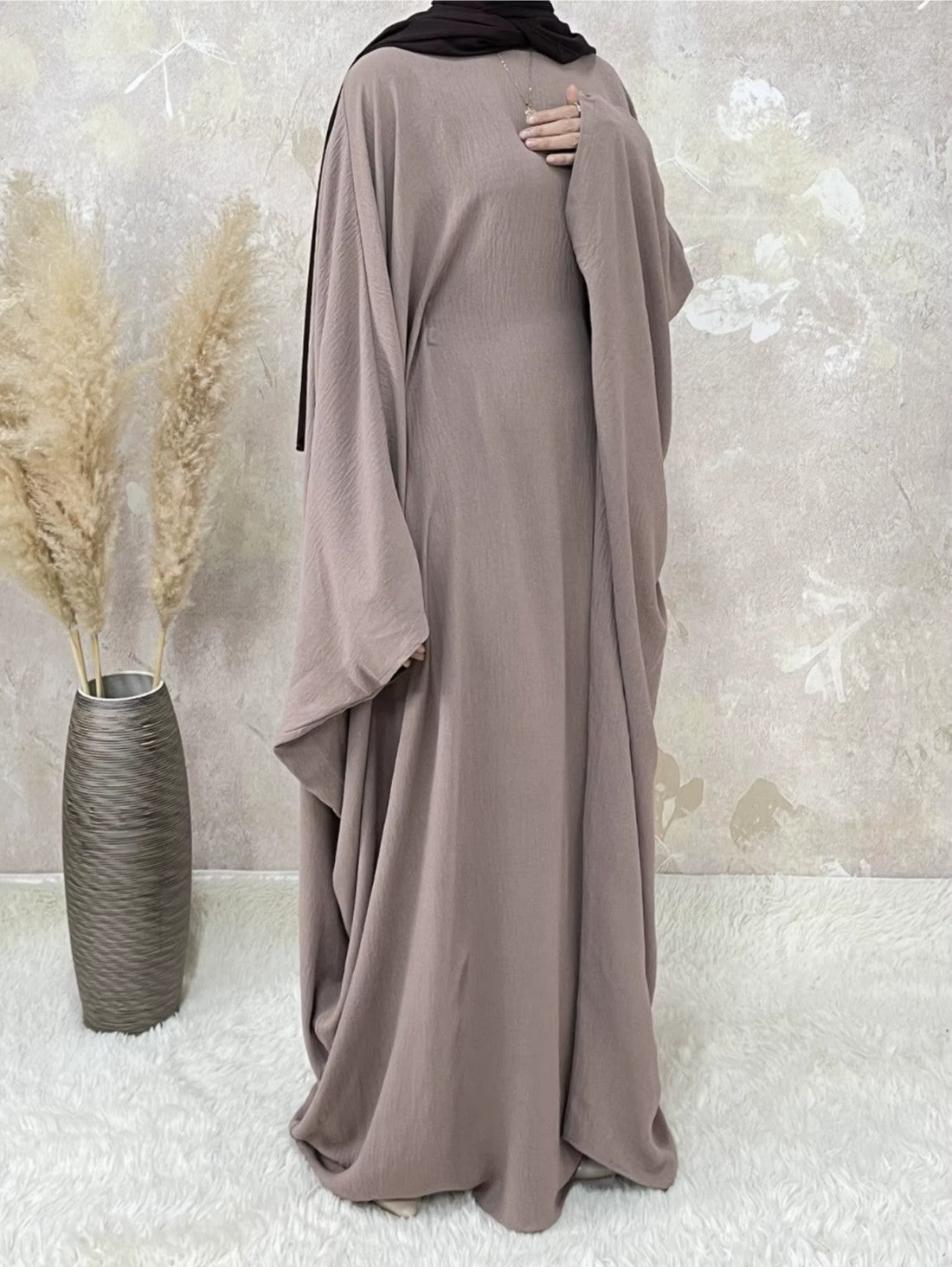 Butterfly Batwing Kaftan Dress