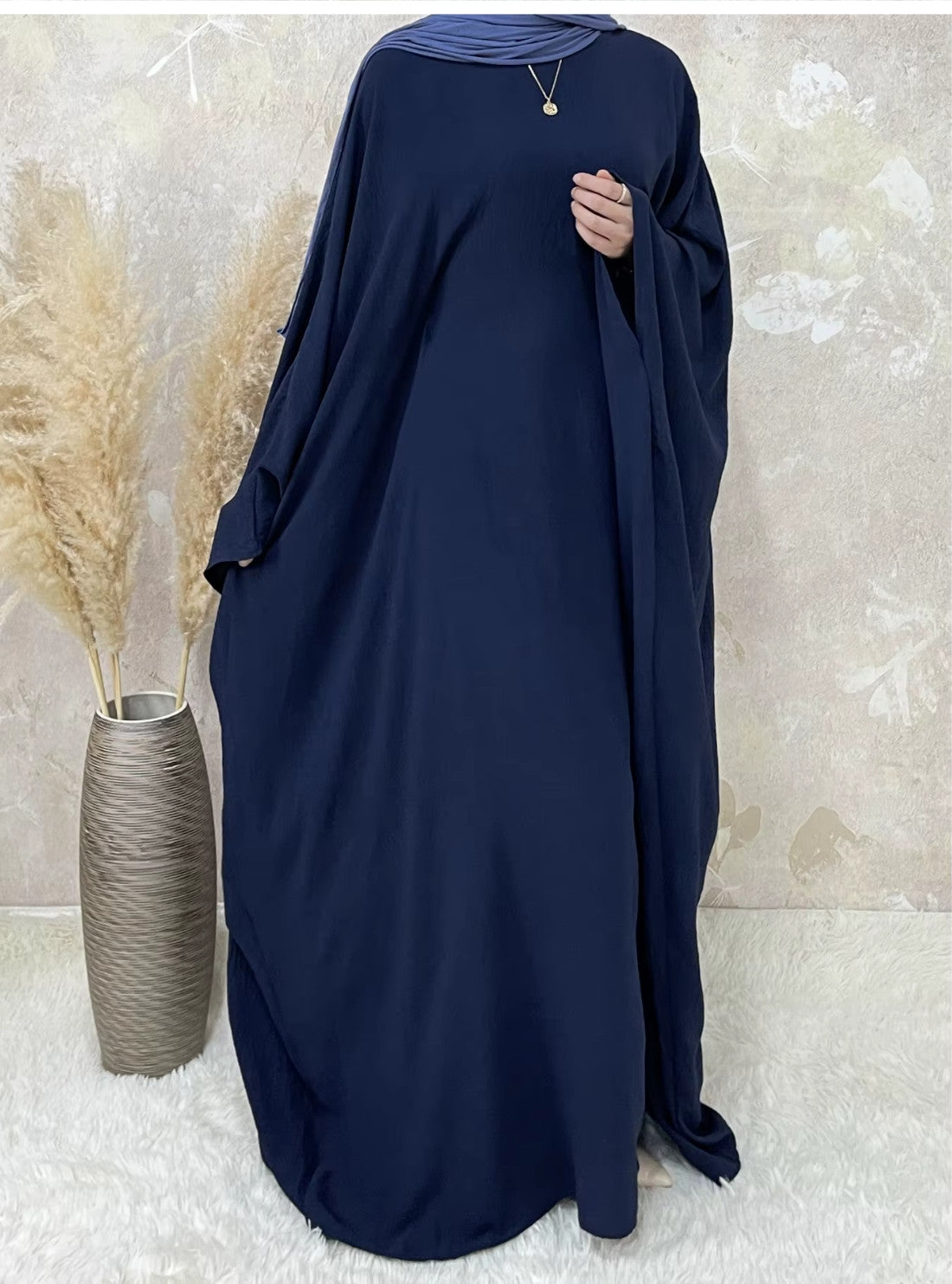 Butterfly Batwing Kaftan Dress
