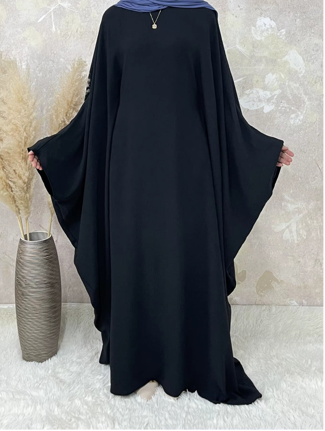 Butterfly Batwing Kaftan Dress