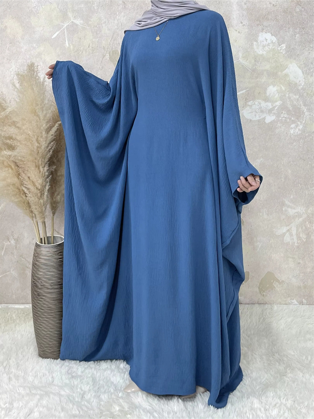 Butterfly Batwing Kaftan Dress