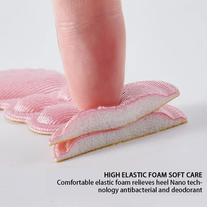 3 Pairs Heel Insoles Pads Patch Pain Relief