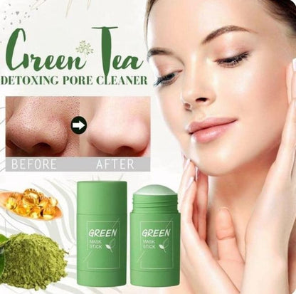 green tea mask