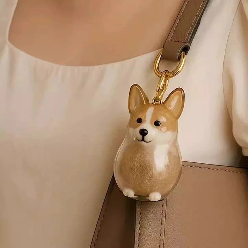 Pet Hair Memory Keyring