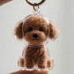 Pet Hair Memory Keyring