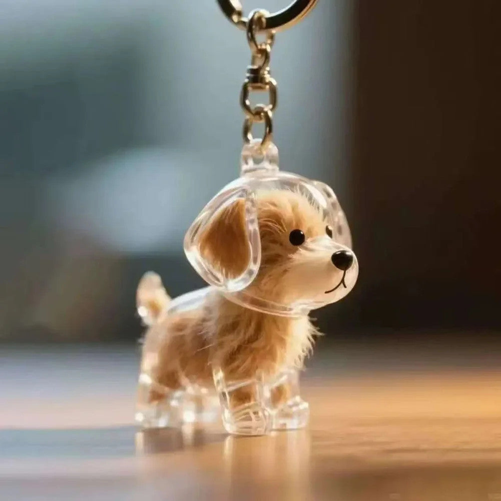 Pet Hair Memory Keyring