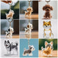 Pet Hair Memory Keyring