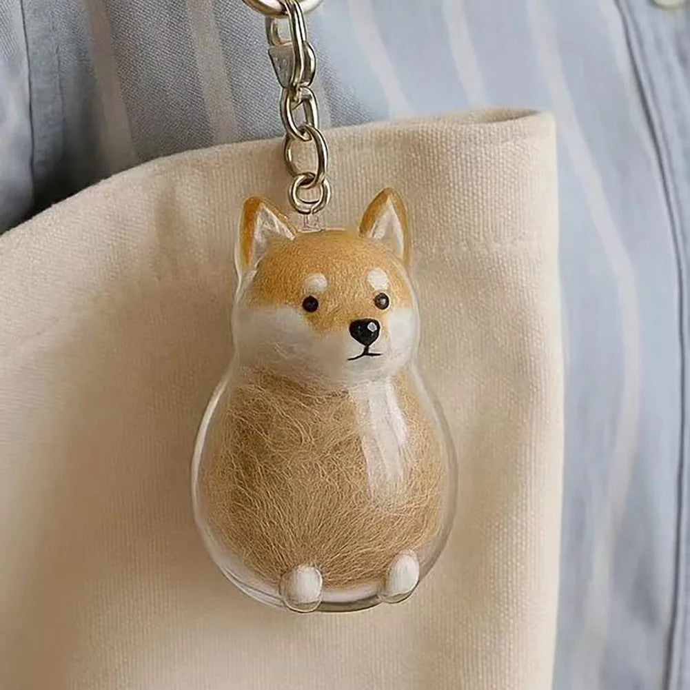Pet Hair Memory Keyring