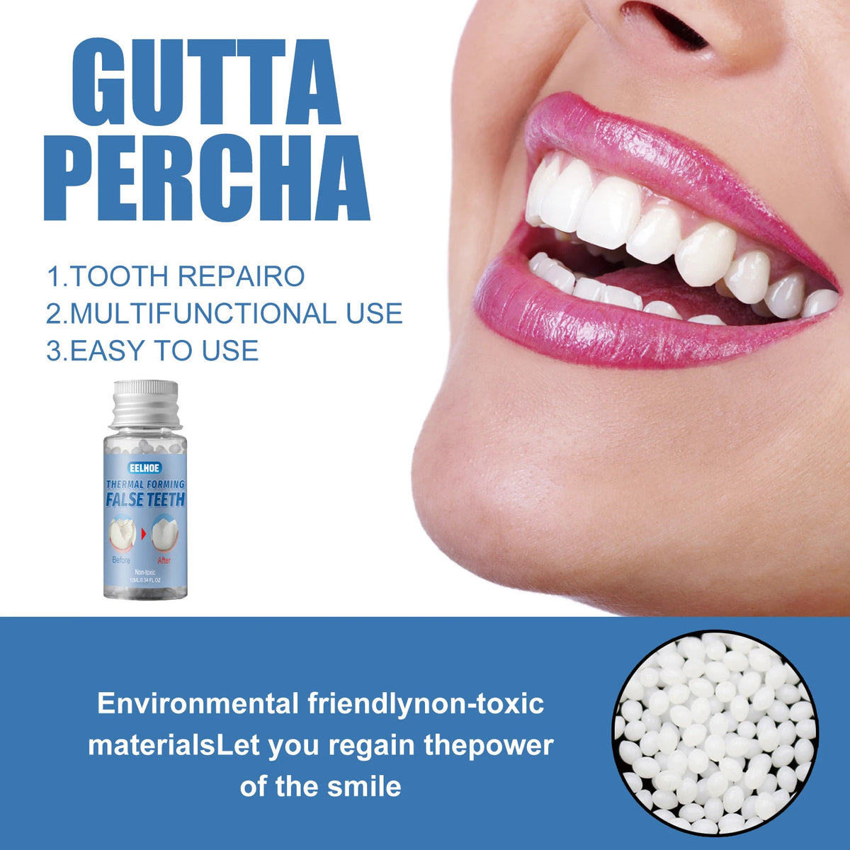 Temporary Teeth Repair kit