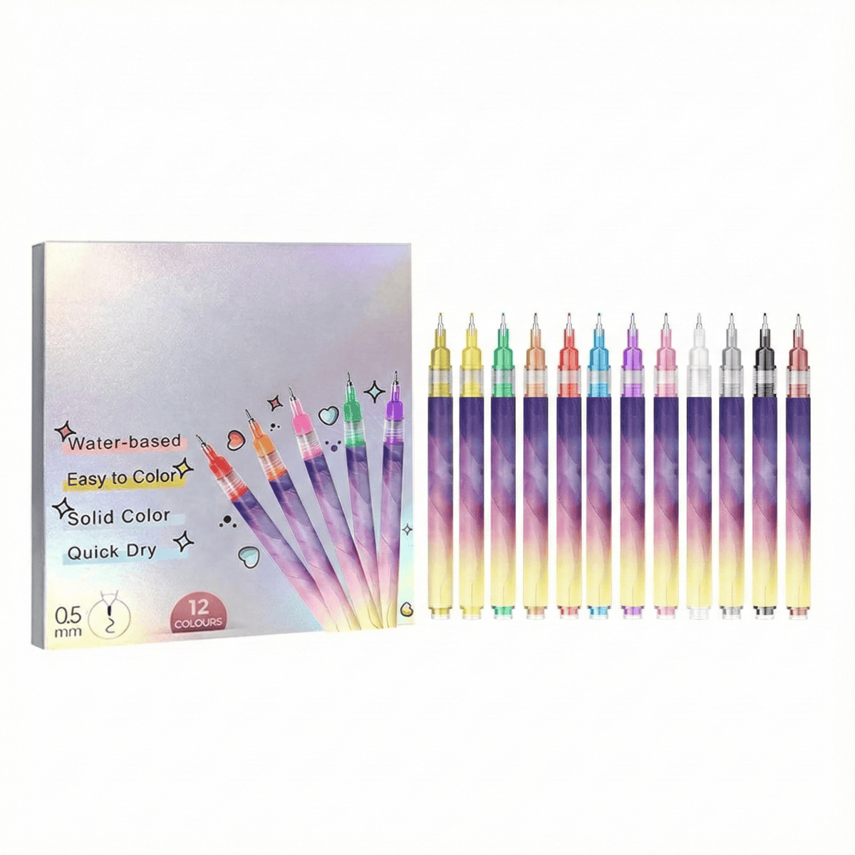 precision acrylic nail art pen set