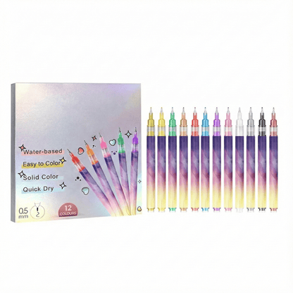 precision acrylic nail art pen set