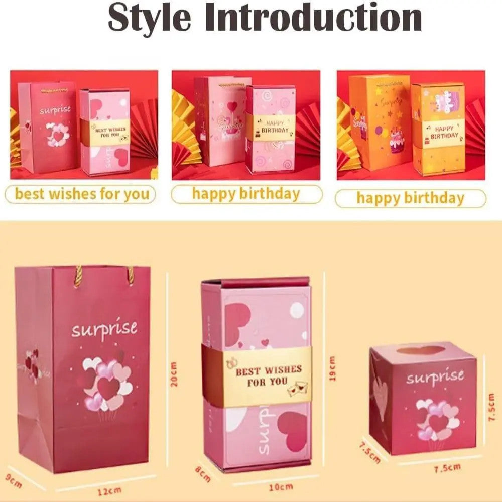 Surprise Pop-Up Explosion Gift Box