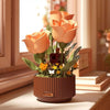 Auto-Blooming Wooden Flower Bouquet