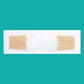 1Pc Zipper Tie Wound Closure Patch