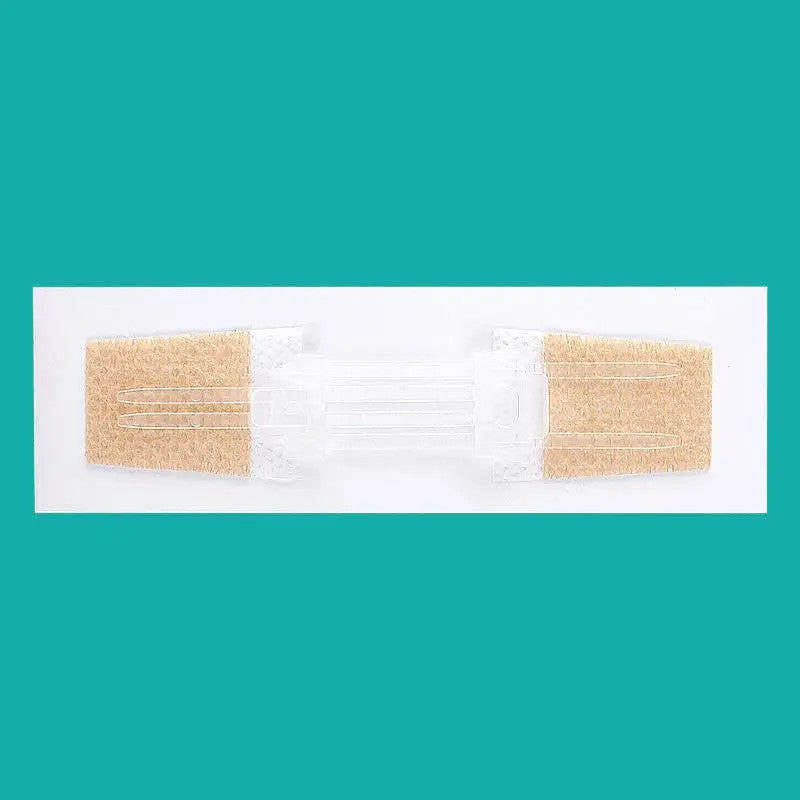 1Pc Zipper Tie Wound Closure Patch