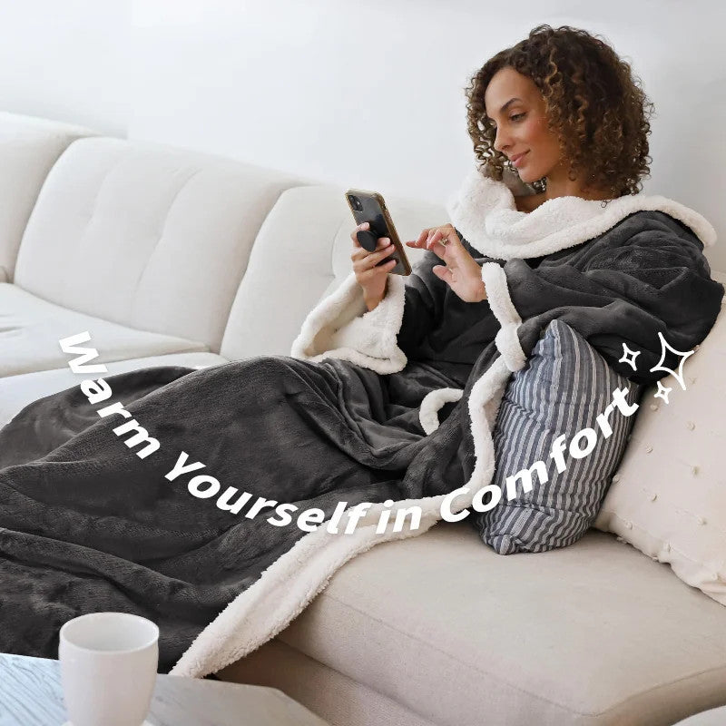 Wearable Sleeve Blanket