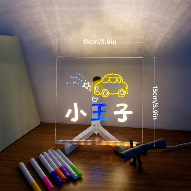 LED Luminous Note Board Night Light