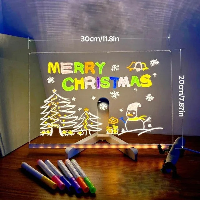 LED Luminous Note Board Night Light