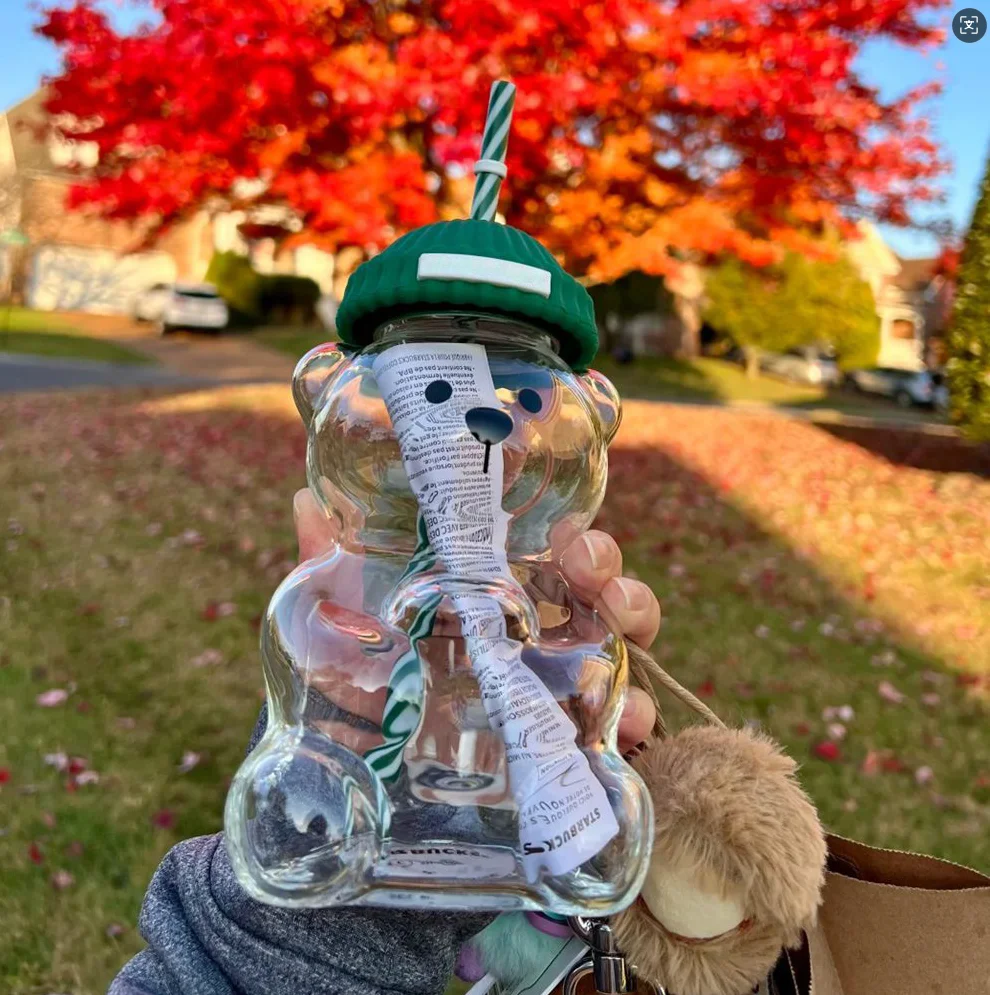 BearSip™ Glass Mug