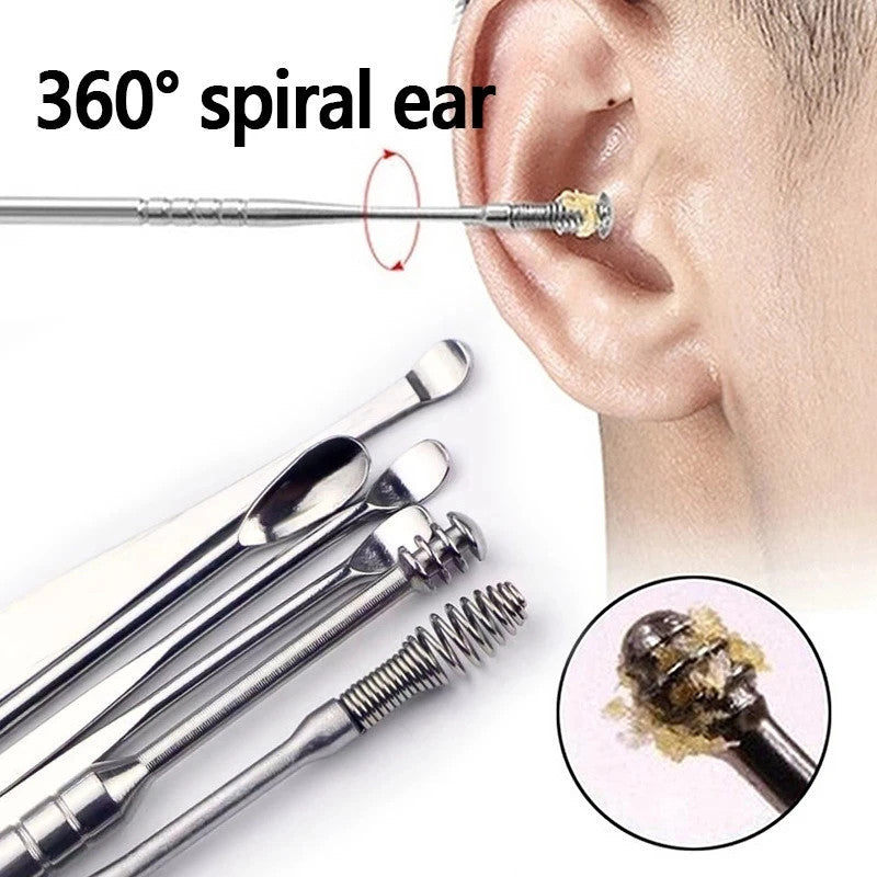 6Pcs/set Ear Cleaner Ear Wax Cleaning Tools