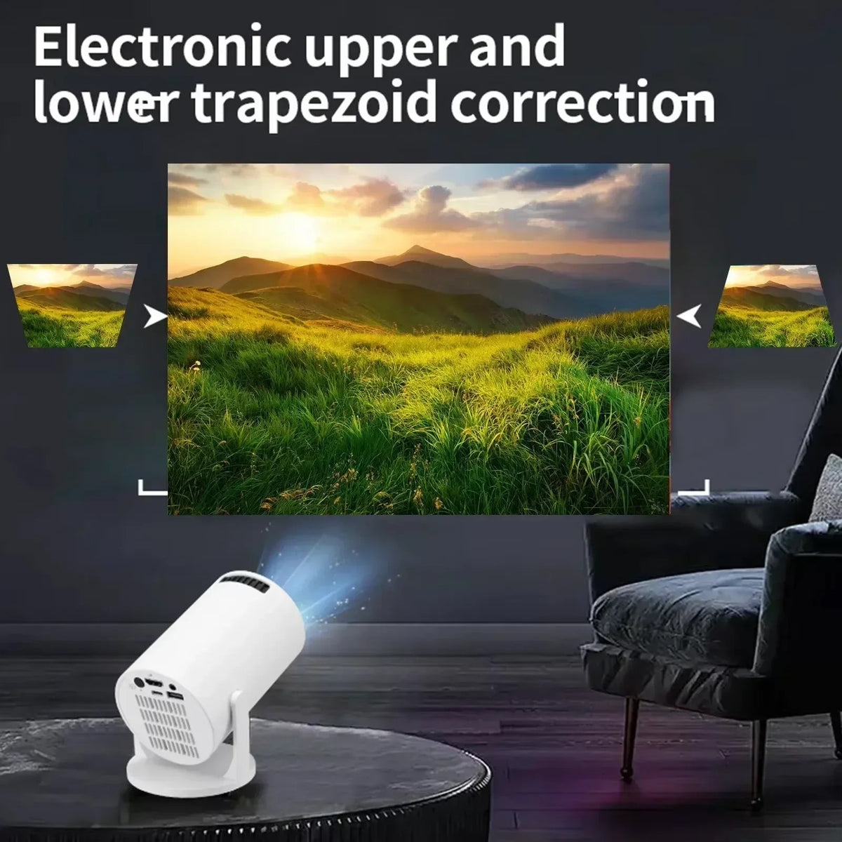 New HY300 Portable 4K Projector