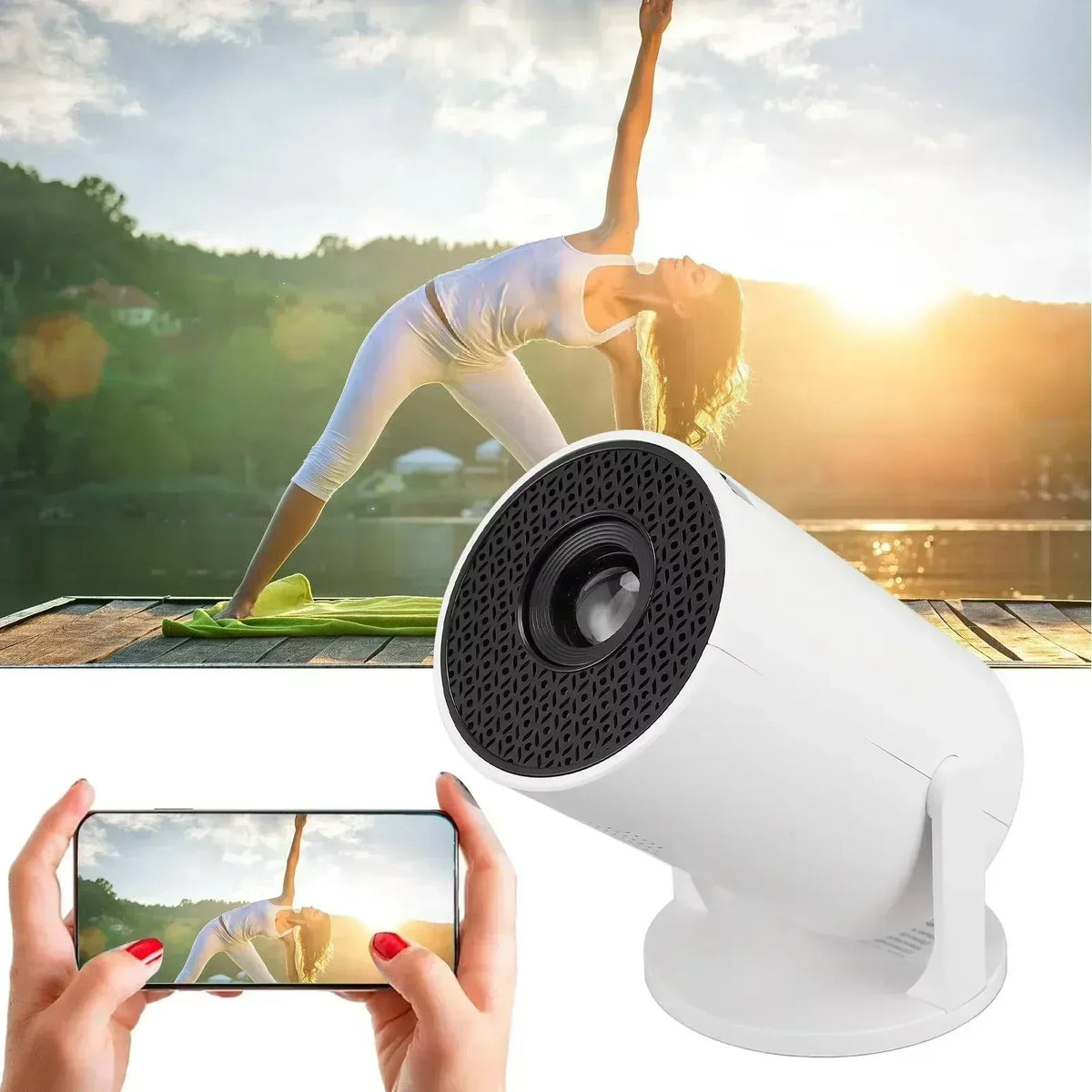 New HY300 Portable 4K Projector