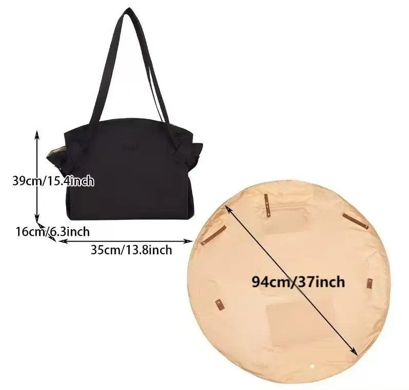 Large Capacity Foldable Travel Organizer Bag